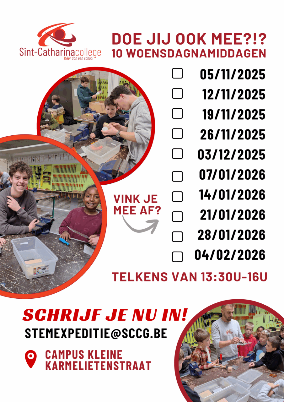 Sint-Catharinacollege Geraardsbergen STEM-expeditie